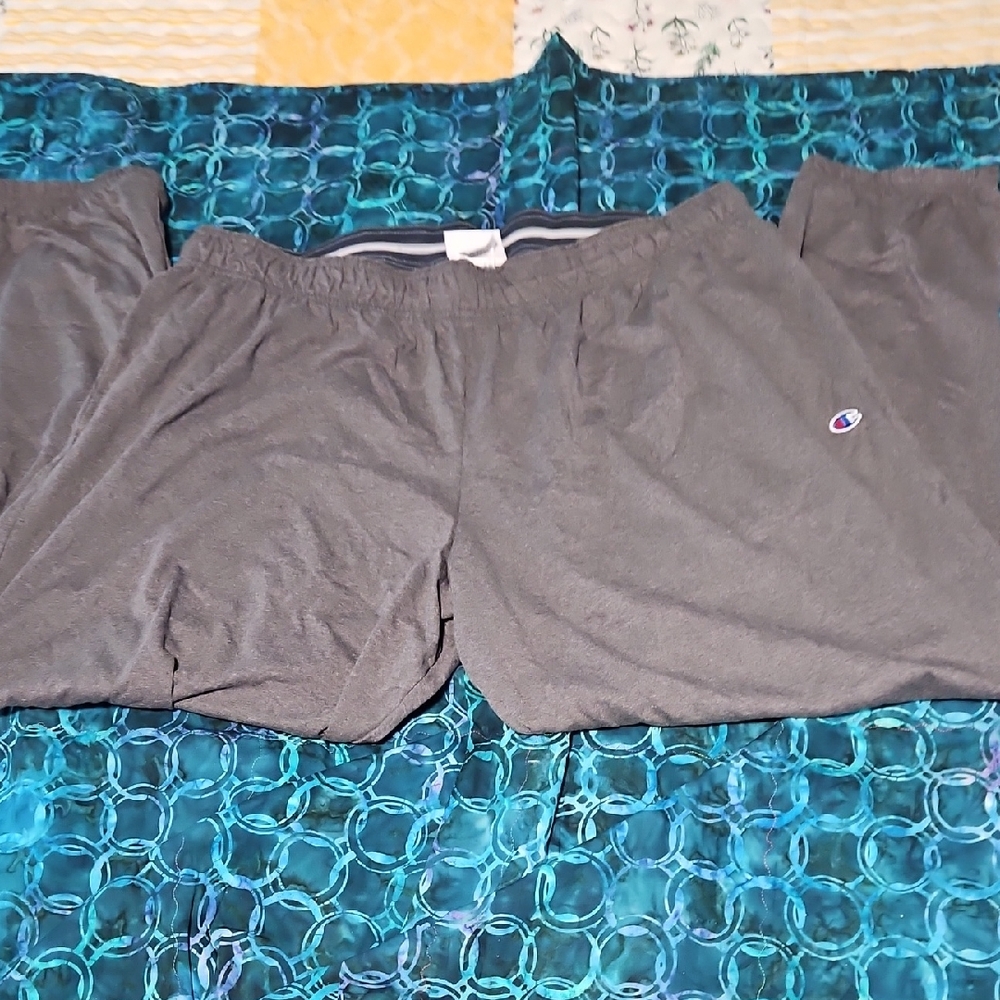 Men's Champion Charcoal Gray Lounge Pants Size 4XL